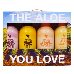 4 Pack Aloe Combo